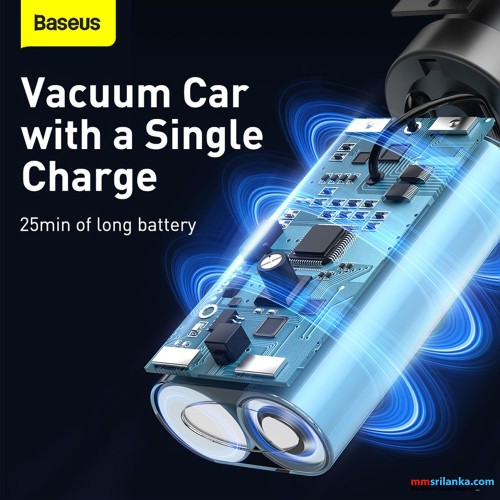 Baseus A1 4000pa Vacuum Cleaner Dark Space Black